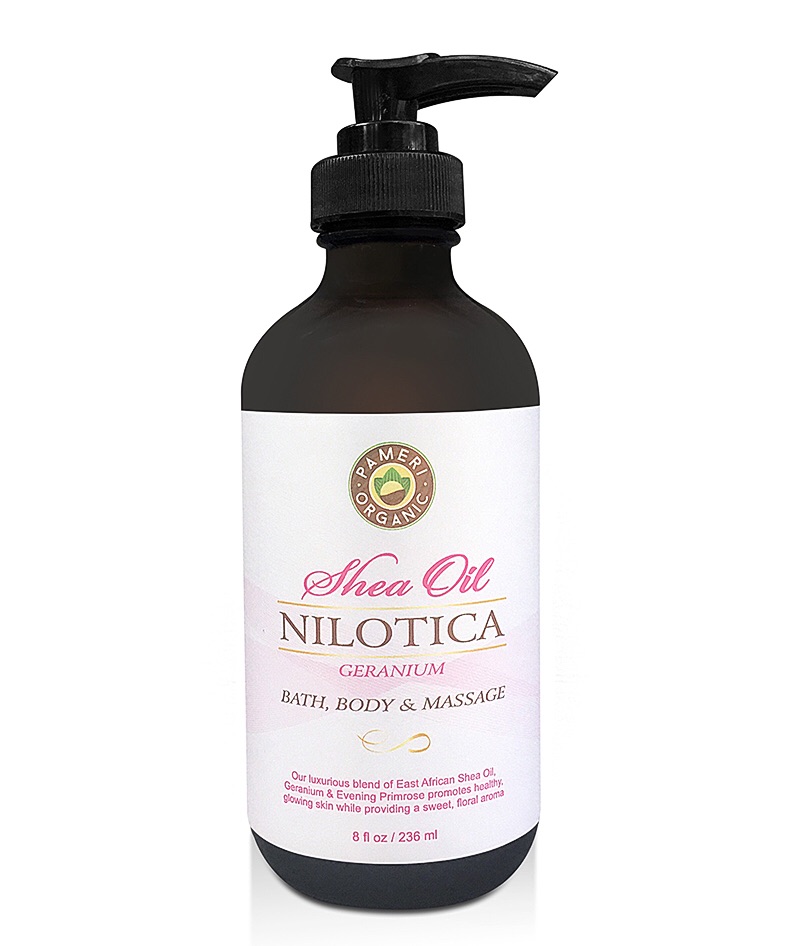 GERANIUM  Shea Nilotica Bath, Body & Massage Oil
